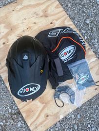 Casco Suomy carbonio taglia s