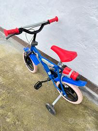 biciclettina bimbo con rotelle