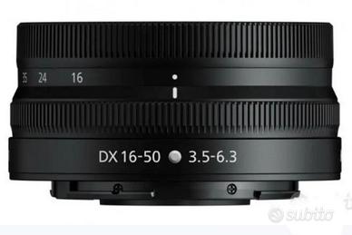 Nikon Z 16-50 VR con Paraluce e filtri Manfrotto