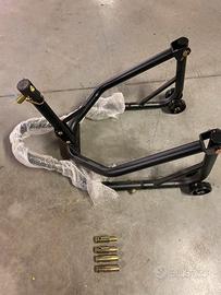 Cavalletto anteriore moto sottocanotto