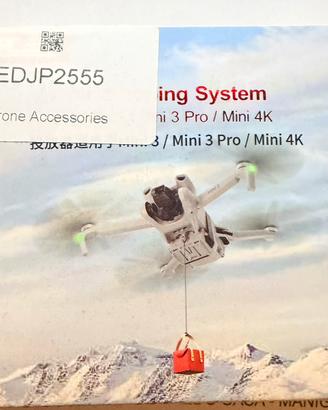 Sistema rilascio drone dji mini 2/3/4k
