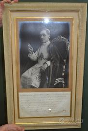 Autografo. PAPA BENEDETTO XV (1854 - 1922)