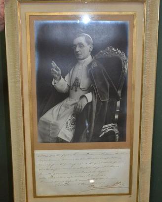 Autografo. PAPA BENEDETTO XV (1854 - 1922)