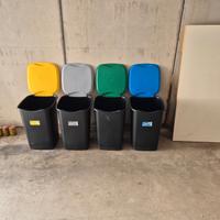 Bidoni raccolta differenziata