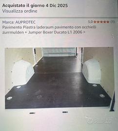 Pianale nuovo per Jumper Boxer Ducato