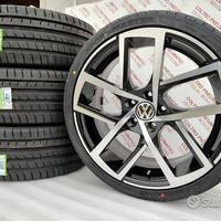 4 Cerchi In Lega Da 19 Vw Gti Con Pneumatici