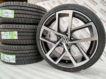 4 Cerchi In Lega Da 19 Vw Gti Con Pneumatici