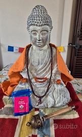 1 mala tibetano originale e 1 braccialetto 