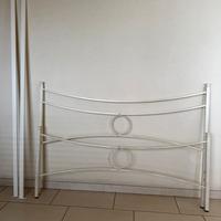 Struttura letto avorio