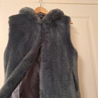 pelliccia sintetica a gilet