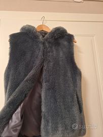 pelliccia sintetica a gilet