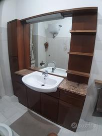 Lavabo mobile bagno in legno