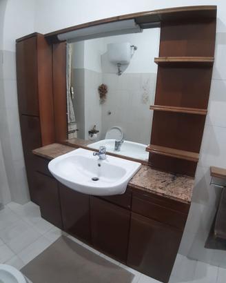 Lavabo mobile bagno in legno