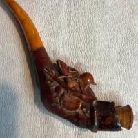 Pipa in schiuma di mare antica