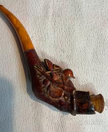 Pipa in schiuma di mare antica