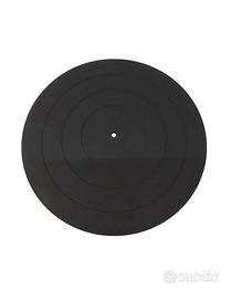 Slipmat tappetino in gomma per giradischi