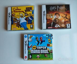 Nintendo DS: Simpson+Harry Potter+New Super Mario