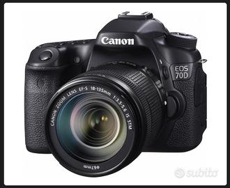 Canon eos 70d 70 d apsc professionale 