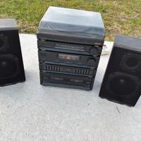 Impianto Stereo Inno-Hit Vintage anni '80