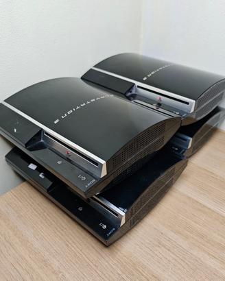 4 PS3 fat non funzionanti per riparazioni