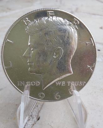 Mezzo dollaro in argento Kenndy 1966