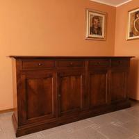 Mobile da sala, bancone credenza buffet in noce