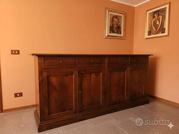 Mobile da sala, bancone credenza buffet in noce