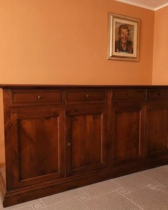 Mobile da sala, bancone credenza buffet in noce