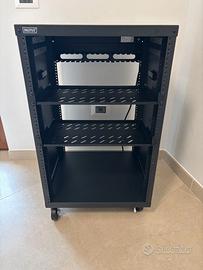 Armadio rack audio-video-rete aperto Digitus 16U