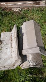 cornici in cemento armato per tetto