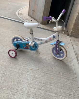 Bici Frozen con rotelle
