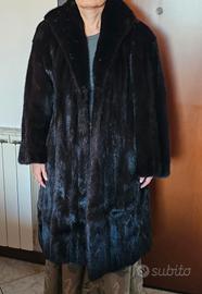 Pelliccia di visone nero