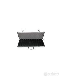 VALIGIA IN ALLUMINIO PER 500 CHIPS, VUOTA