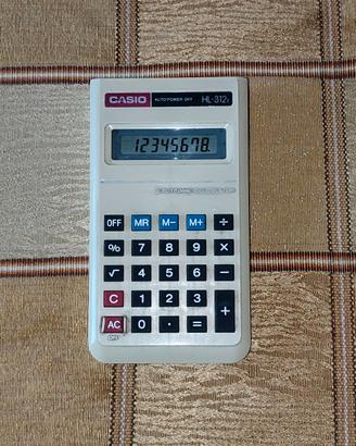 Calcolatrice Vintage "CASIO"