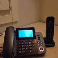 Telefono fisso Panasonic KX-TGF320EX + cordless