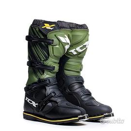 Stivali Tcx X-Blast Nero Verde Giallo
