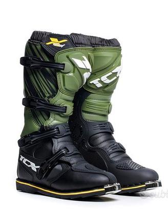 Stivali Tcx X-Blast Nero Verde Giallo