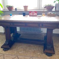 Tavolo scrivani in legno massello