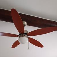 ventilatore con luce