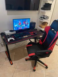 Xbox serie s, monitor msi, mouse e tastiera