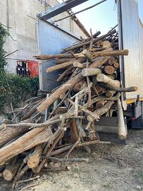 Veno legna secca  gia tagliata al metro cubo