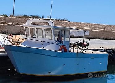 Barca da Pesca nuova costruzione con licenza