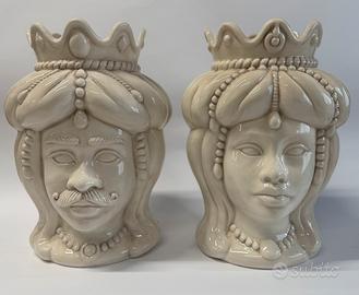 Teste di Moro cm 40 Fumé