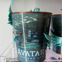 Bucket porta pop corn avatar fuoco e cenere