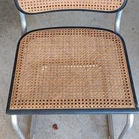 sedie modello cesca di Marcel Breuer