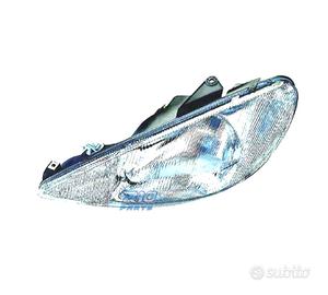 FANALE SINISTRO PER PEUGEOT 206 98-09 H4