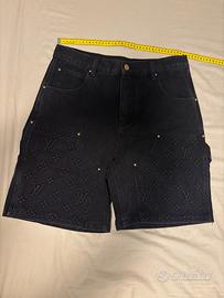 LV Shorts Denim Carpenter Black