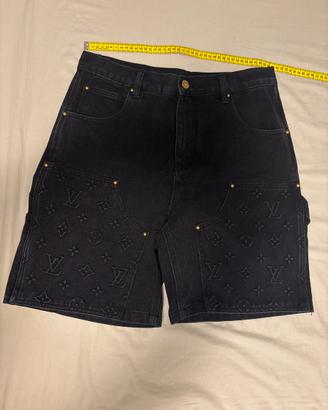 LV Shorts Denim Carpenter Black