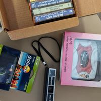 macchine fotografiche e walkman anni 80