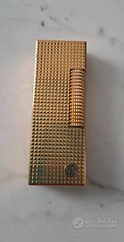 Accendino Dunhill in metallo dorato